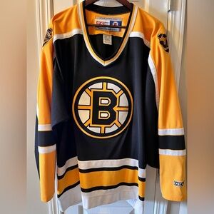Mens Vintage CCM Boston Bruins NHL Hockey Jersey XXL